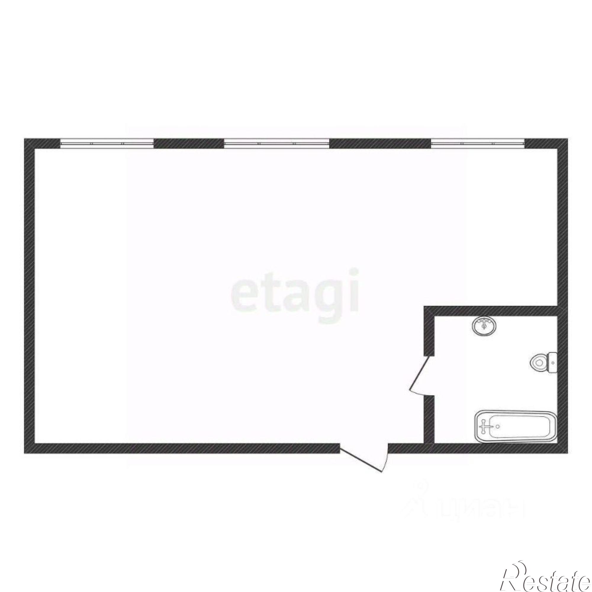 Купить квартиру за 4 200 000 рублей на улица Александра Матросова, 41