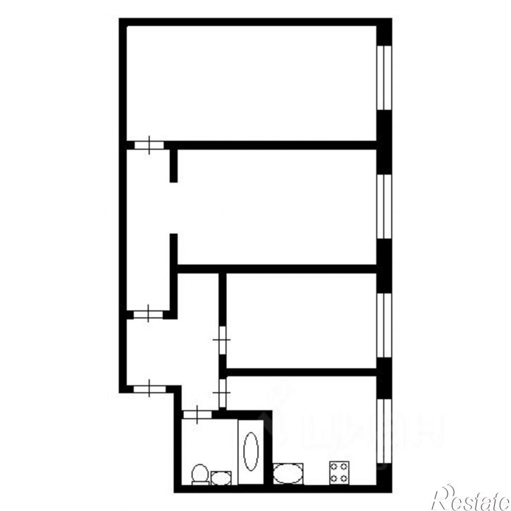 3-комн квартира Ангарский городской округ