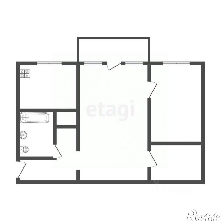 3-комн квартира Ангарский городской округ