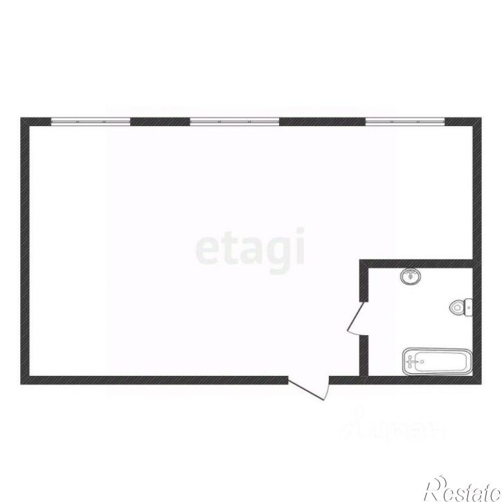 3-комн квартира улица Александра Матросова, 41,  д. 41