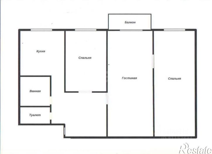 3-комн квартира Ангарский городской округ