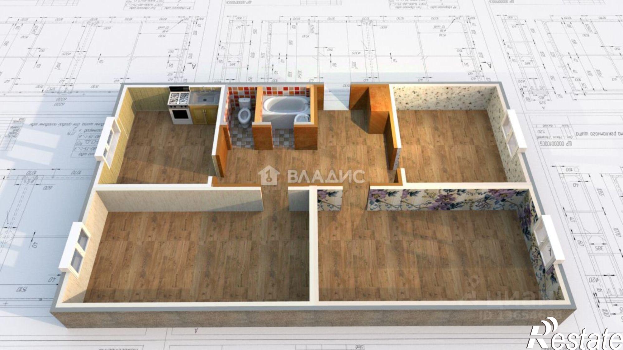 Купить квартиру за 6 999 000 рублей на квартал А, 16