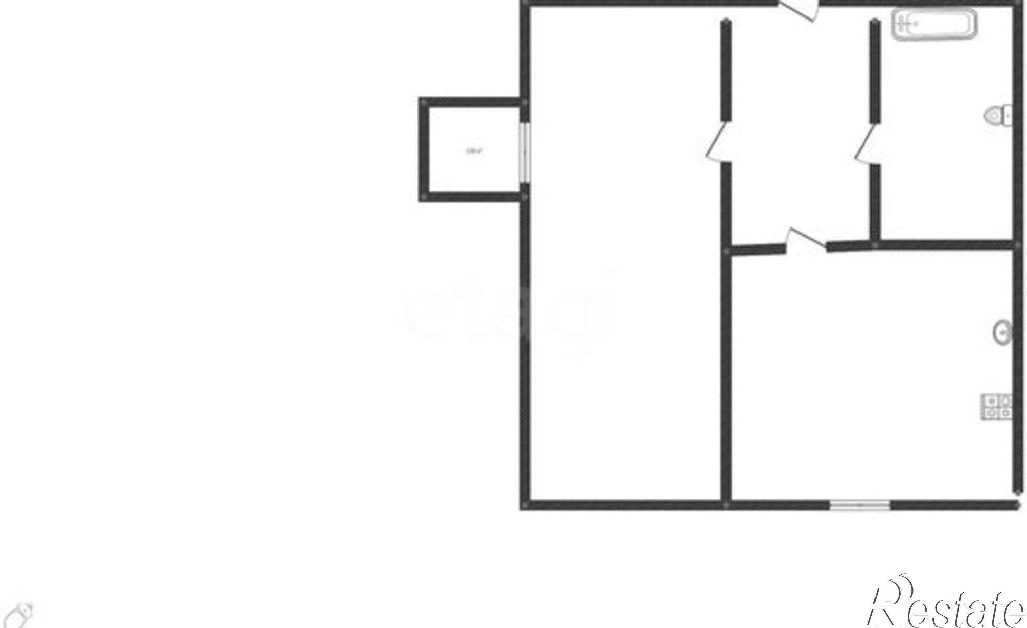 Купить квартиру за 3 565 000 рублей на 22-й микрорайон, 43