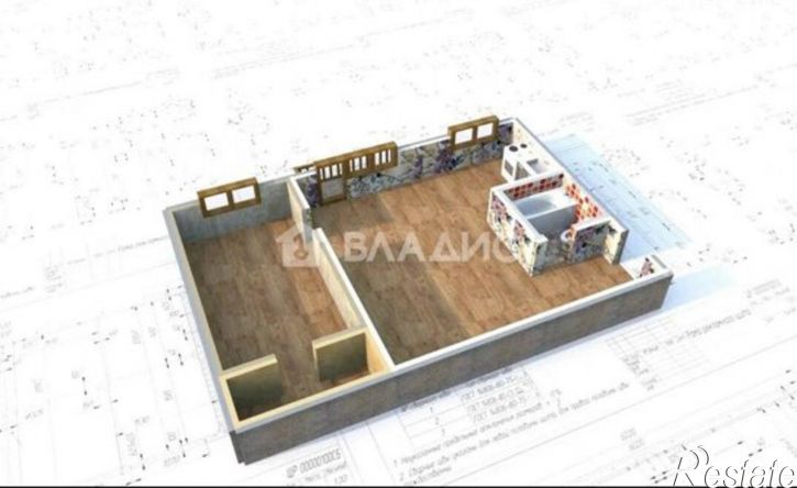 2-комн квартира 95-й квартал, 6