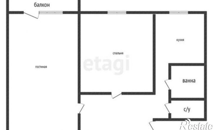 2-комн квартира 95-й квартал, 22