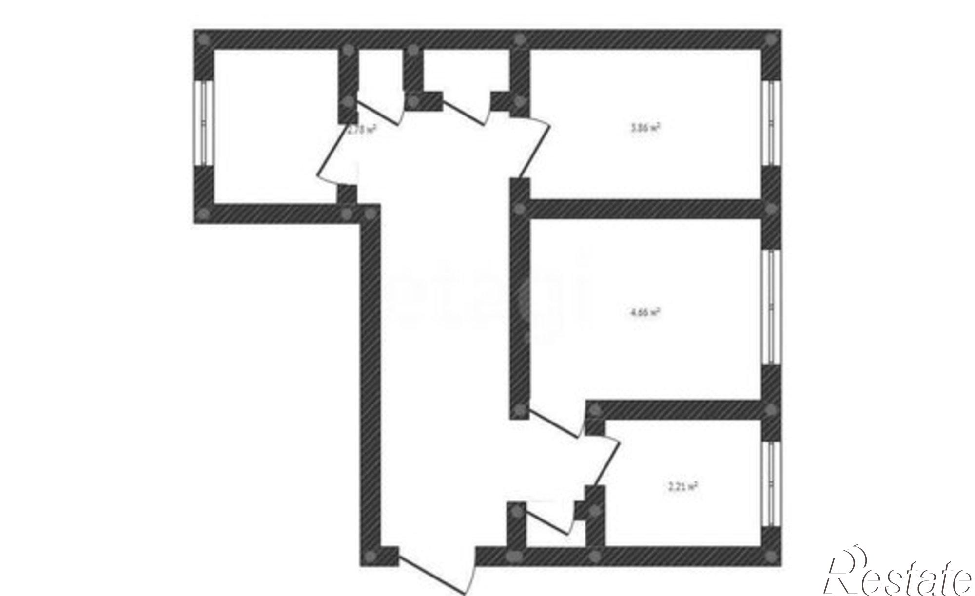 Купить квартиру за 4 600 000 рублей на 277-й квартал, 17