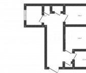 3-комн, 69кв м, этаж 1/5 277-й квартал, 17