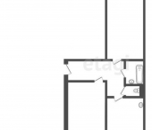 2-комн, 50кв м, этаж 5/6 33-й микрорайон, 8