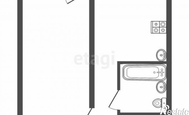 1-комн квартира 10-й микрорайон, 46