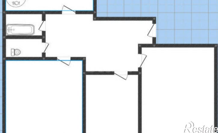 3-комн квартира 18-й микрорайон, 4