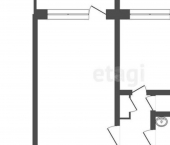 1-комн, 35кв м, этаж 4/5 ул Советская, 6