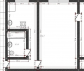2-комн, 45кв м, этаж 1/5 177-й квартал, 13