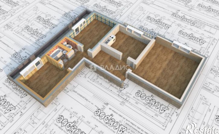 3-комн квартира 15-й микрорайон, 30А