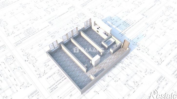 3-комн квартира 9-й микрорайон, 21