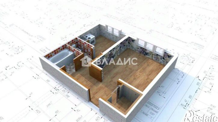 1-комн квартира 251-й квартал, 21