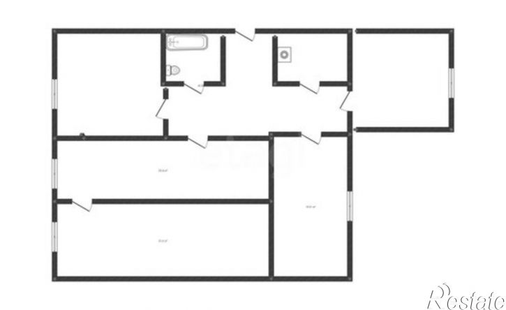 4-комн квартира 18-й микрорайон, 9