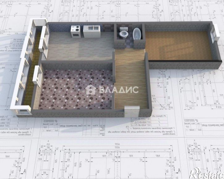 2-комн квартира 32-й микрорайон, 24