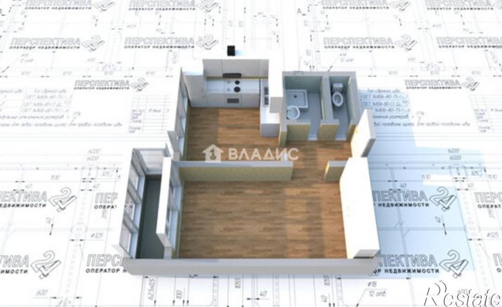 1-комн квартира 12-й микрорайон, 21