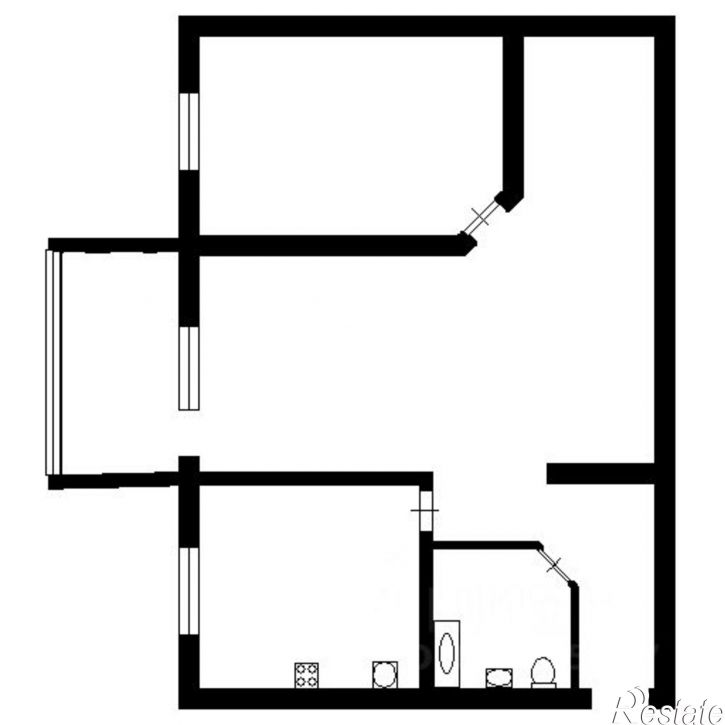 2-комн квартира 92 кв-л, д.26