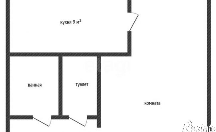 1-комн квартира микрорайон 6А, 5