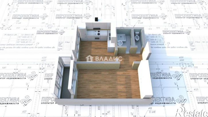 1-комн квартира 94-й квартал, 3Б
