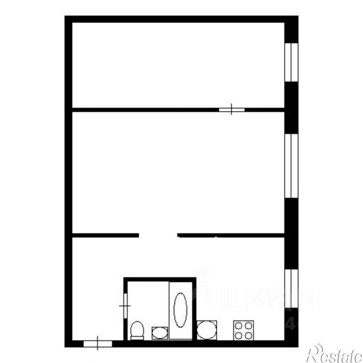 2-комн квартира 7-й микрорайон, 3