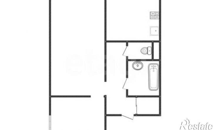 2-комн квартира 29-й микрорайон, 8