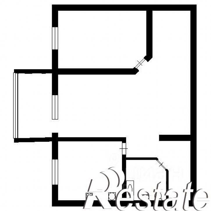 2-комн квартира 91 кв-л, д.1